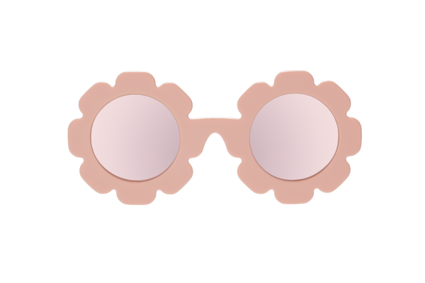 BABIATORS Polarized Flower, Peachy Keen, polarizační zrcadlové sluneční brýle květiny, broskvové,  6+