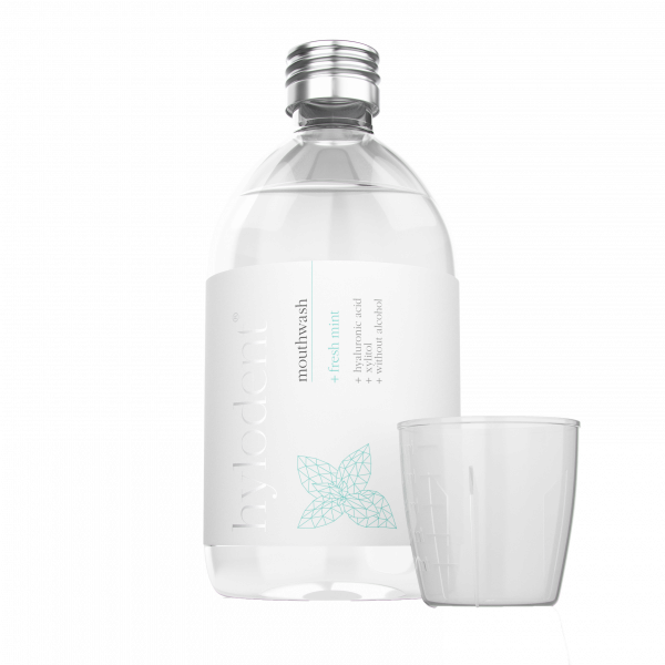 Hylodent ústní výplach s kyselinou hyaluronovou, 500 ml