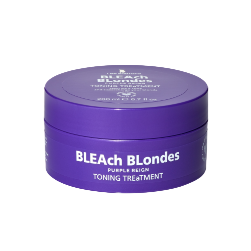 Lee Stafford Bleach Blondes Purple Reign pěčující maska s fialovým pigmentem, 200 ml