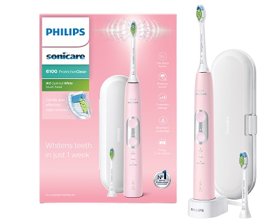 Philips Sonicare ProtectiveClean 6100 Pink, sonický kartáček