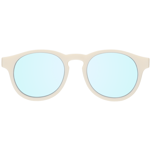 BABIATORS Originals Keyhole Sweet Cream, sluneční zrcadlové brýle, krémové, 0-2 roky