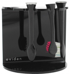 OVIDEN Ovi-One držák na 4 hlavice, černý