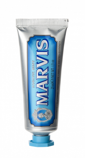 MARVIS Aquatic Mint zubní pasta s xylitolem, cestovní balení, 25 ml