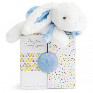 Doudou králíček, modrý