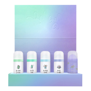 Bilou Rainbow set miniatur sprchových pěn, 5x 50 ml