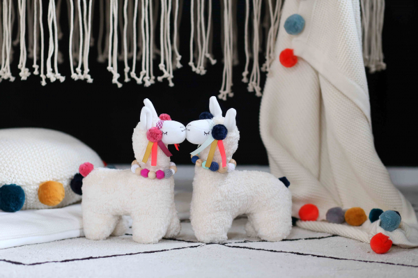 Kikadu hrající lama, růžová