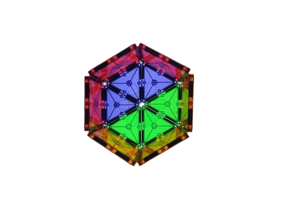 Stavebnice Magna Tiles, 100 ks