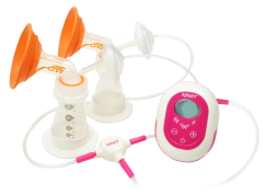 KITETT MINIKIT DUO elektrická odsávačka mateřského mléka vel. 24 mm L
