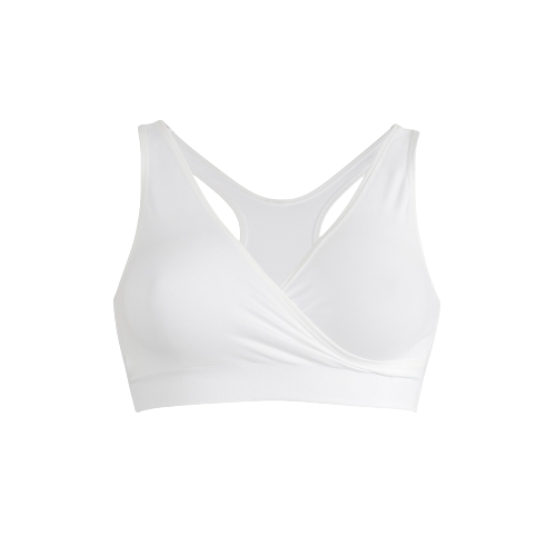 Medela noční těhotenská a kojicí podprsenka, bílá, velikost M