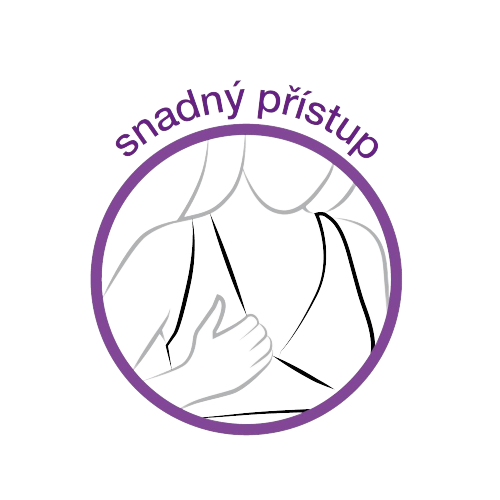 Medela noční těhotenská a kojicí podprsenka, bílá, velikost M