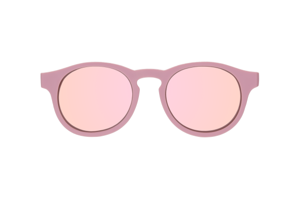 BABIATORS Polarized Keyhole Pretty in Pink, polarizační zrcadlové sluneční brýle růžové, 0-2 roky