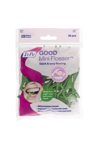 TePe GOOD Mini Flosser, 36 ks, limitovaná edice Pink Ribbon