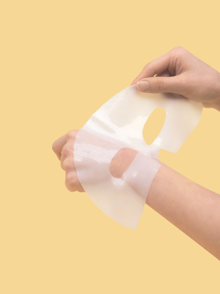 Kocostar a.m. Sunday Happy Hydrogel Mask Hydratační pleťová maska, 1 ks