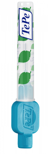 TePe Original mezizubní kartáčky z bioplastu 0,6 mm, modré, 25 ks