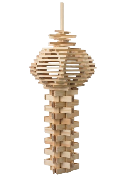 BB KAPLA 200 - dřevěná stavebnice