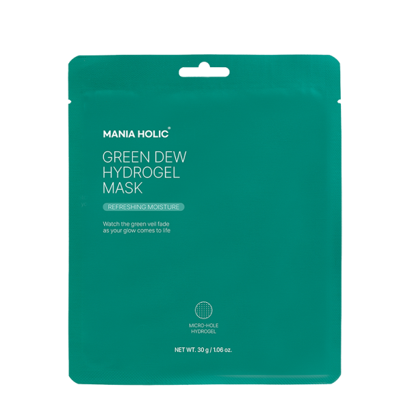 Mania Holic Green Dew Hydratační hydrogelová maska, 1 ks