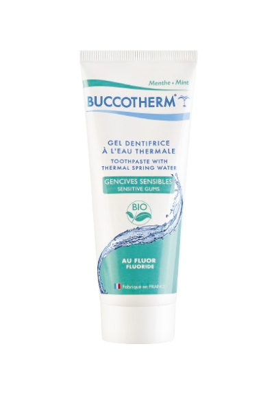 Buccotherm Gel Dentifrice BIO gelová zubní pasta s fluoridy, 25 ml