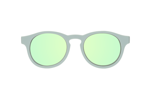 BABIATORS Polarized Keyhole Seafoam Blue, polarizační zrcadlové sluneční brýle, modrá mořská pěna, 0-2 roky